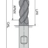 W-Materials Endmills ball nose